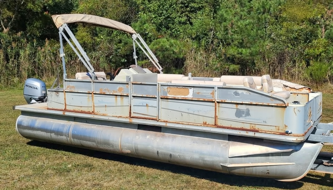 Pontoon Boat Ready to Sell or Trade